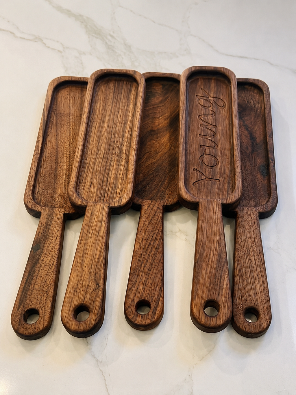 Hardwood Cracker Tray