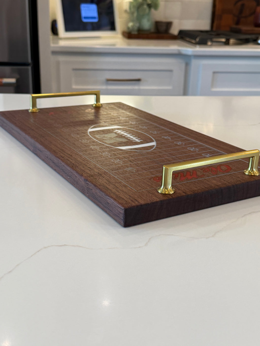 Football Serving Tray