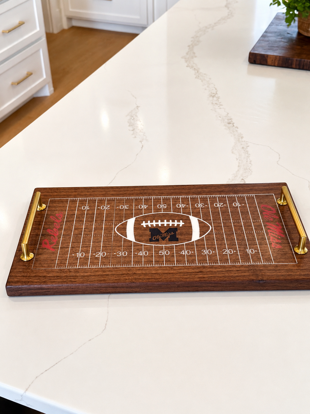 Football Serving Tray