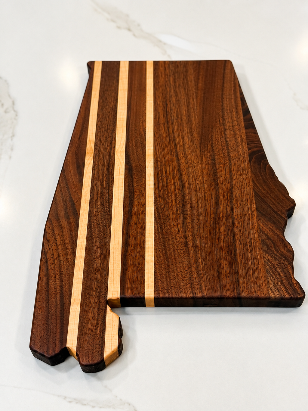 State Shaped Cutting Board