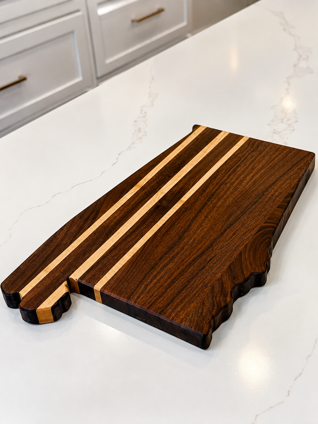 State Shaped Cutting Board