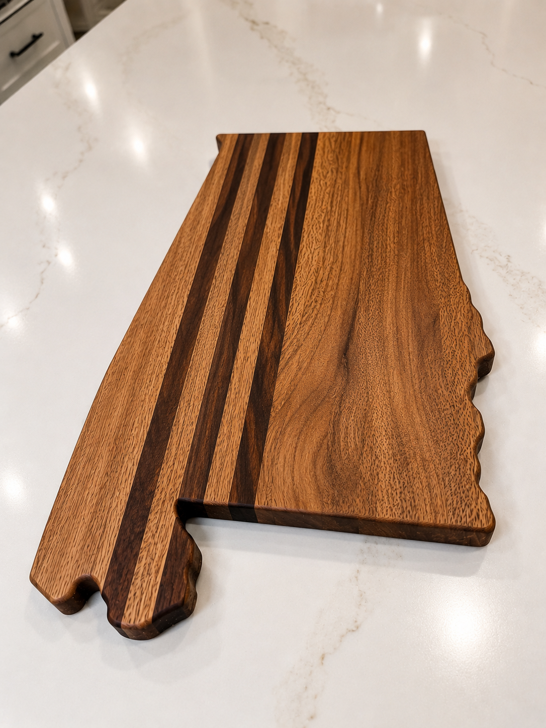 State Shaped Cutting Board